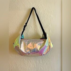Iridescent Shoulder Bag Duffle Club Kids Avant Garde Designer